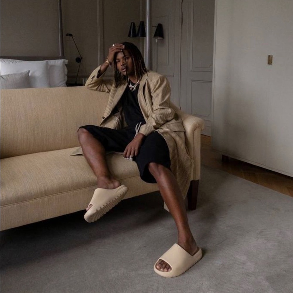 Yeezy slides- dessert sand